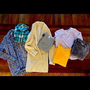 Lot of girls 14-16 tops/sweaters